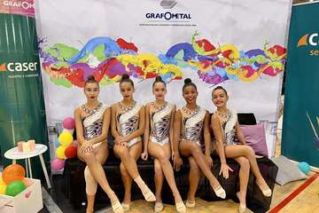 Attenya dejo muy alto el nivel gimnástico de Telde en Logroño/TA.